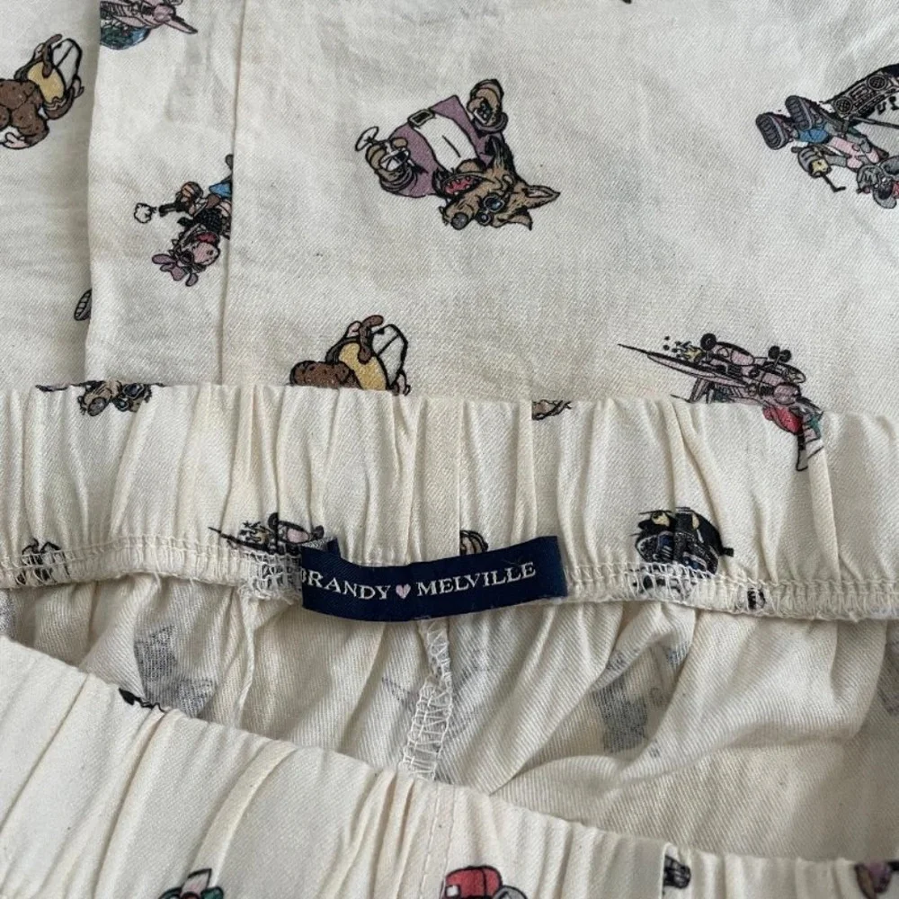 Brandy Melville P.J. Bottoms, Cotton, draw string, One Size - Picture 2 of 5